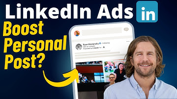 Can you boost a personal post on LinkedIn?