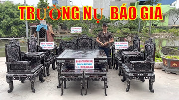 TRƯỜNG KỶ CẨN ỐC, BÀN GHẾ KHẢM ỐC, TRƯỜNG KỶ HUẾ