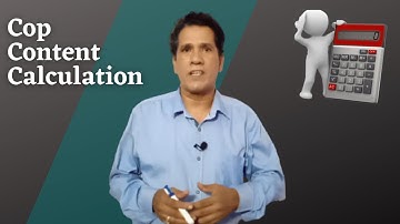Cop Content Calculation