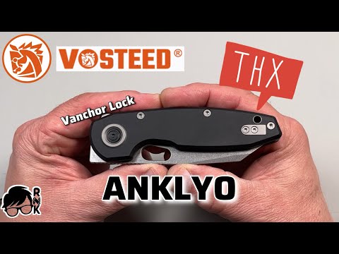 The Vosteed Anklyo knife with the Anchor Lock is pretty cool… my review & impressions