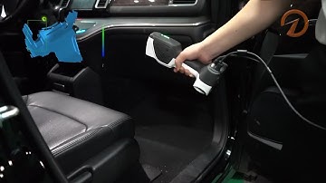 Thinksmart | Máy Quét 3D iReal 2E Quét Thảm Ô Tô Nhanh Chóng