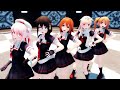 【VR 180 MMD】Caryy me Off【艦これ 白露・村雨・時雨改二・夕立改二・春雨改】