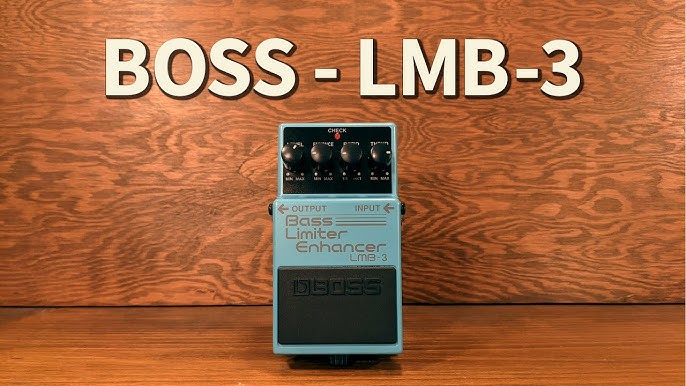 Eve Placeret ideologi BOSS - LMB-3 Bass Limiter Enhancer - YouTube
