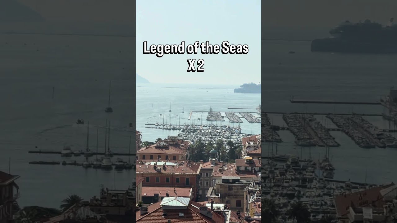 Brand New Legend of the Seas meets the Original! #royalcaribbean #legendoftheseas #cruiseship