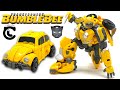 Lucky Cat Extreme Trans ET-01 Transformers Bumblebee Movie BUMBLEBEE Mainline LEGENDS Scale Review