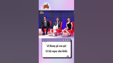 Lê Giang gả con gái Lê Lộc ngay sân khấu Giọng Ải Giọng Ai #tranthanh #chitai