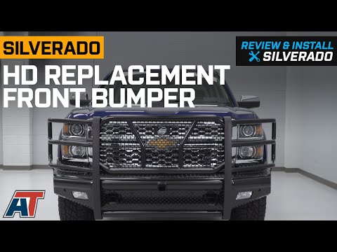 2014-2018 Silverado 1500 HD Replacement Front Bumper Review & Install