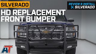 20142018 Silverado 1500 HD Replacement Front Bumper Review & Install