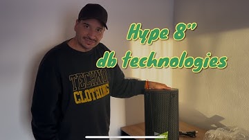 Unboxing of the db Technologies HYPE 8" speaker, what