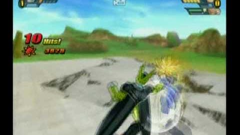 BT3: Perfect Cell vs SSj Teen Gohan, Super Vegeta, Super Trunks and SSj Goku(End) version 2