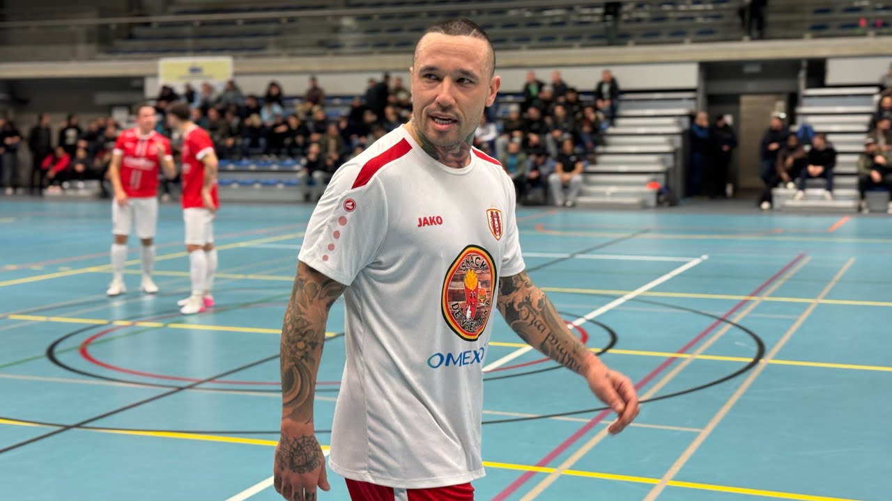 Futsal Hassania Mechelen & ZVK Eisden-Dorp A 1er helft #hassania #EisdenDorpA #radjanainggolan