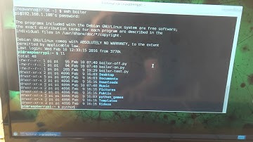 Raspberry Pi switching home boiler