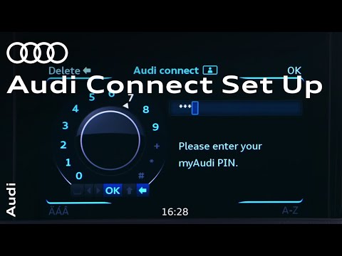 Setting up Audi connect