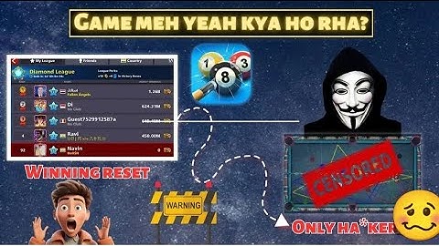 Why Every Opponent Is🥶 Hacker In 8 Ball Pool ||8Ball Pool Hacker Problem & Solution😍 #8ballpool 