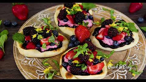 Quick & Easy: California Giant Berry Farms Goat Cheese Flatbread