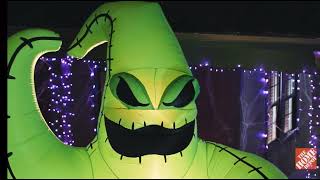 NEW 2022 - 14 ft Oogie boogie HALLOWEEN  INFLATABLE - GEMMY.