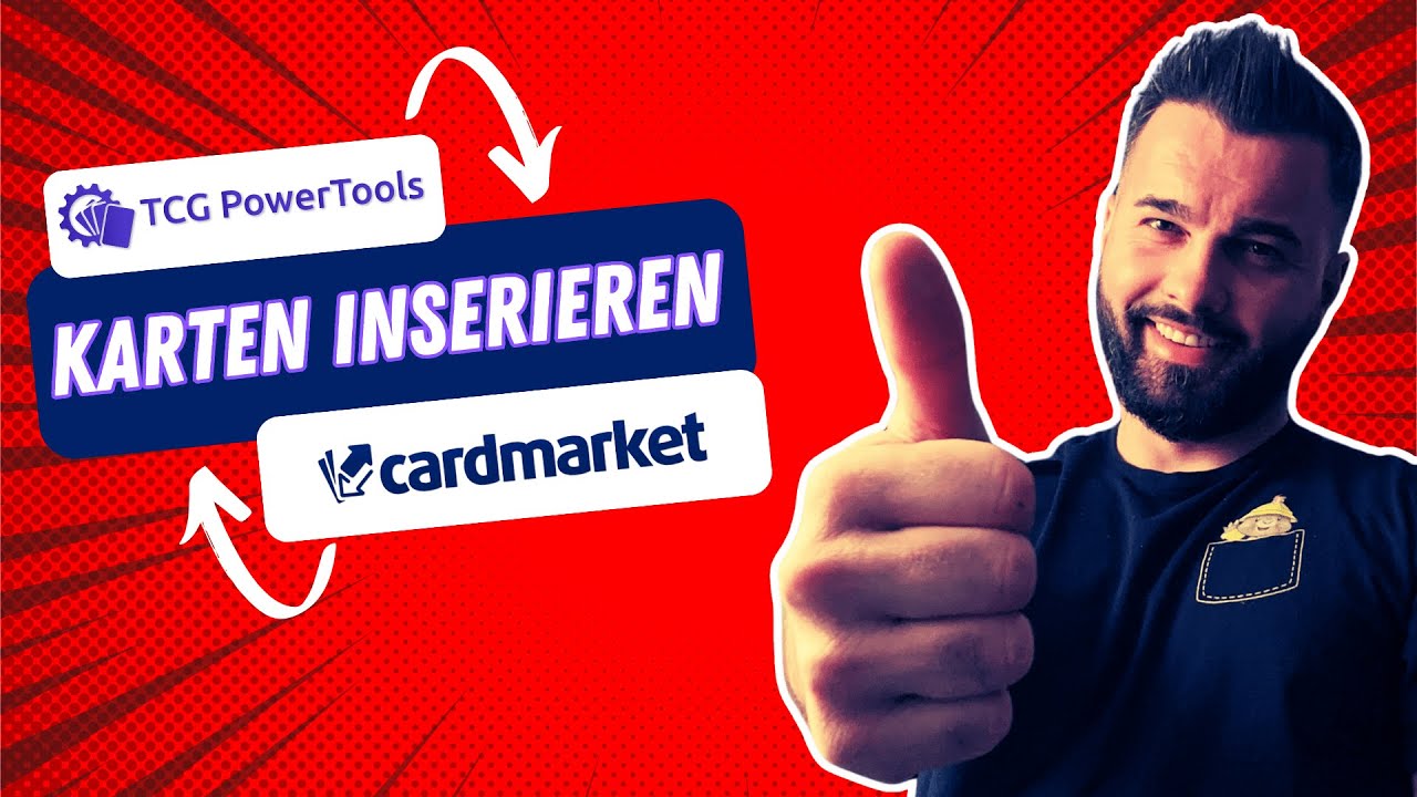 Wie man Tradingcards scannt und mit CSV Datei über TCG Power Tools auf Cardmarket inseriert