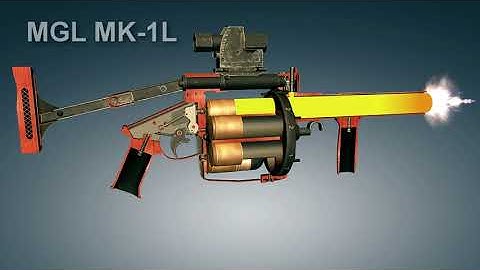 MGL MK-1L grenade launcher | 3dGun