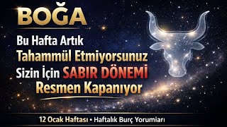 Boğa Burcu - Yükselen Boğa 12 Ocak Haftalık Burç Yorumları