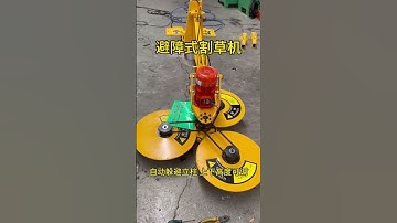 Vehicle mounted obstacle avoiding hedge trimmer, guardrail mower, obstacle avoiding weeder