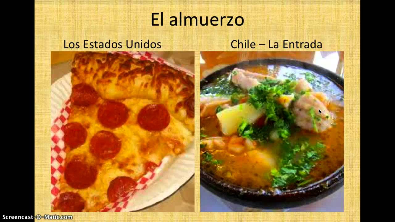 Las diferencias culturales de la comida - YouTube