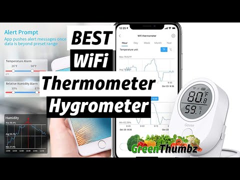 Govee Bluetooth Hygrometer Thermometer Greenhouse