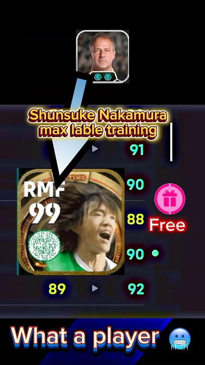 Shunsuke Nakamura max lable training.#efootball #ytshort #shorts #fyp #shunsukenakamura #training