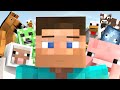 When steve isnt online 2 party animals minecraft animation