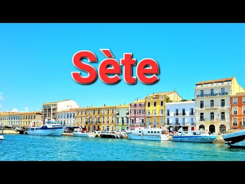 Sète. A Relaxing Walk of the city of Sète in southern France.