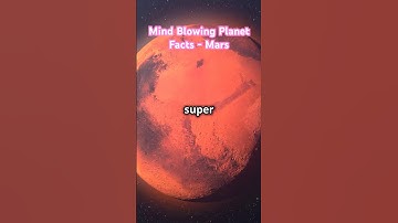 Mind blowing space facts about the planet Mars #mindblowing #spacefacts #planets #mars