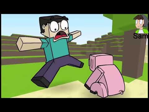 MİNECRAFT ZAMANI STEVE VE CREEPER TÜRKÇE DUBLAJ