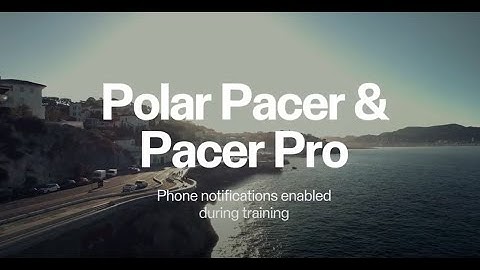 Polar Pacer & Pacer Pro: Benachrichtigungen anschalten
