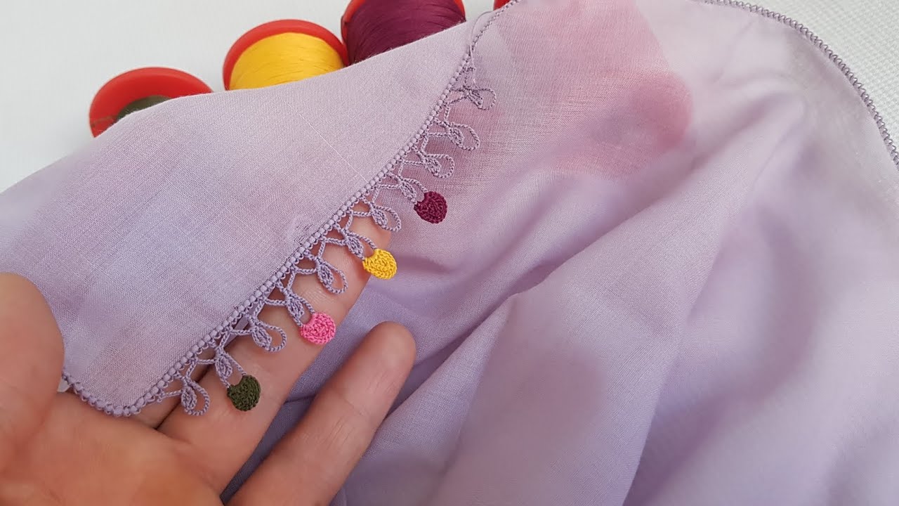 240 - İğne Oyası Kadar Zarif Tığ Oyası Yapımı