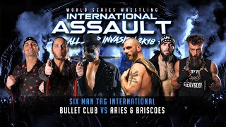 FULL MATCH - The Bullet Club vs Austin Aries & The Briscoe Brothers: International Assault 2K18