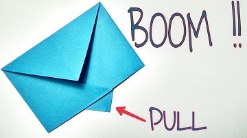 Origami Exploding Envelope Tutorial - DIY Envelop Ideas