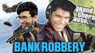 Funniest BANK ROBBERY in GTA 5 with @liveinsaan screenshot 4