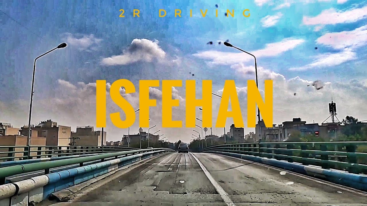 DRIVE WITH US IN ISFEHAN🇮🇷DRIVING VIDEO VIRTUAL IN IRAN🇮🇷IRAN 2023