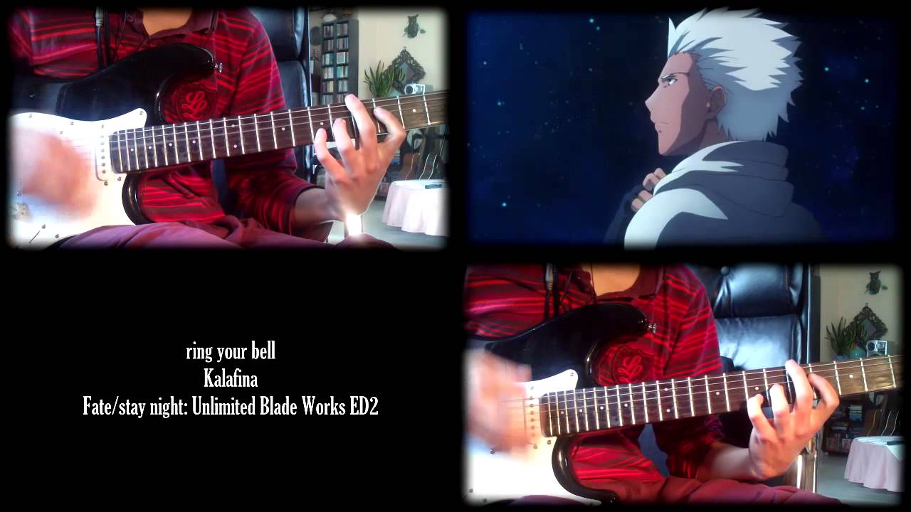 Fate Stay Night Unlimited Blade Works Ed2 Ring Your Bell Guitar Cover Youtube