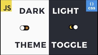 Dark & Light Mode Toggle using Javascript #javascript  #darkmode #htmlcss