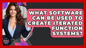 What Software Can Be Used To Create Iterated Function Systems? - Graphic Design Nerd
