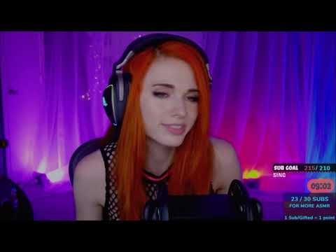 Amouranth - ASMR (Singing)