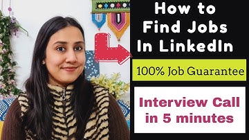 How to Find Jobs in LinkedIn | Get Interview Call in 5 minutes | Thelady Saga | Megha Goyal