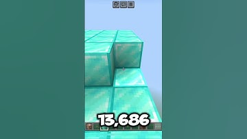 Day 42 of adding one diamond block per subscriber in Minecraft until we hit 100k subs #minecraft