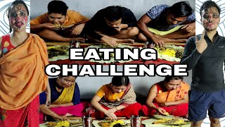 FAMILY EATING CHALLENG // punishment dudi fatmnde?