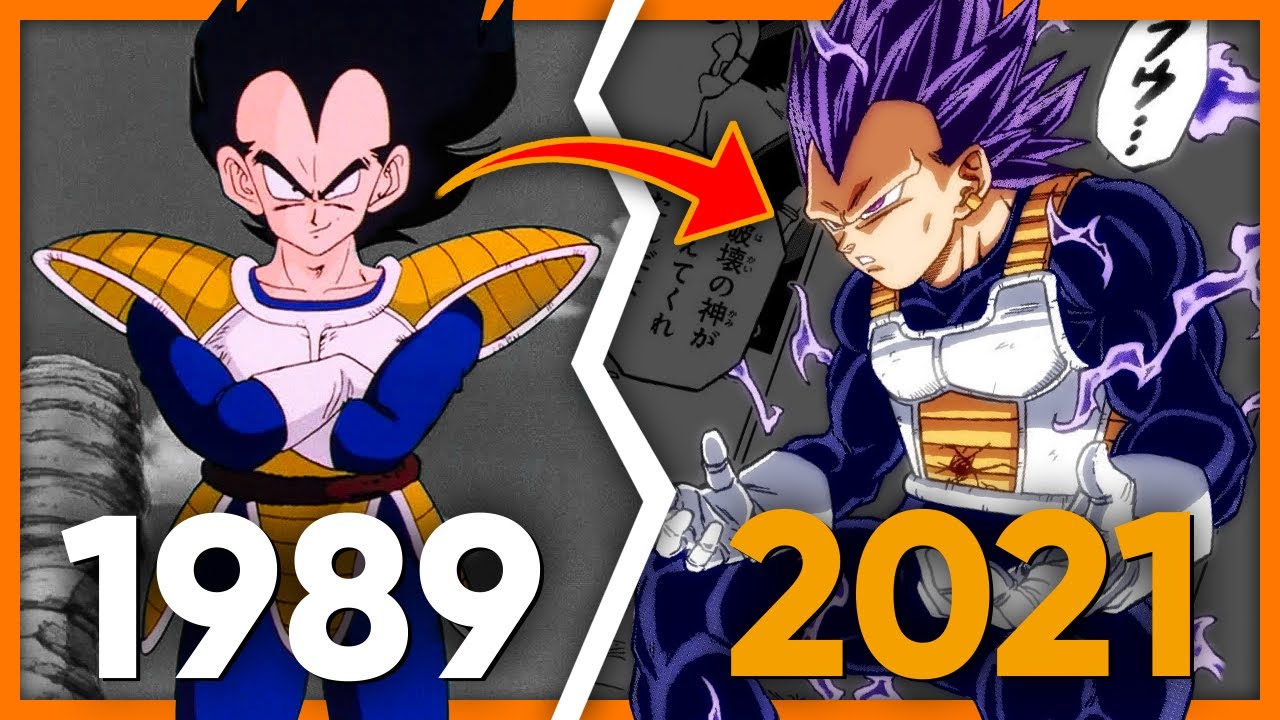 A evolução dos personagens de Dragon Ball Z através das sagas