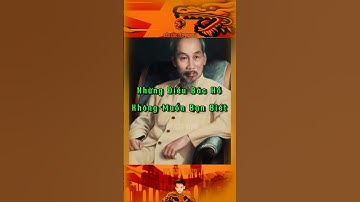 NHỮNG ĐIỀU BÁC HỒ KHÔNG MUỐN BẠN BIẾT… #bảocóc #bảocócvlog #baococvlogboss #shorts #yeulichsu #xh