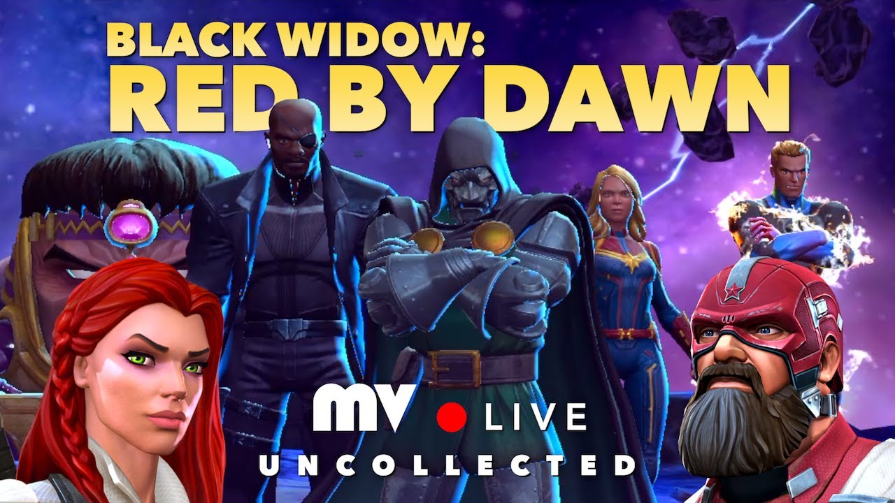 Black Widow: Red by Dawn - Uncollected Full Completion Run (Live) | Marvel Contest of Champions