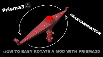 WAZJOHNDAB: prisma3d animation tutorial.. How to easily rotate a model with PRISMA3D👌👌🔧🔩🇿🇲