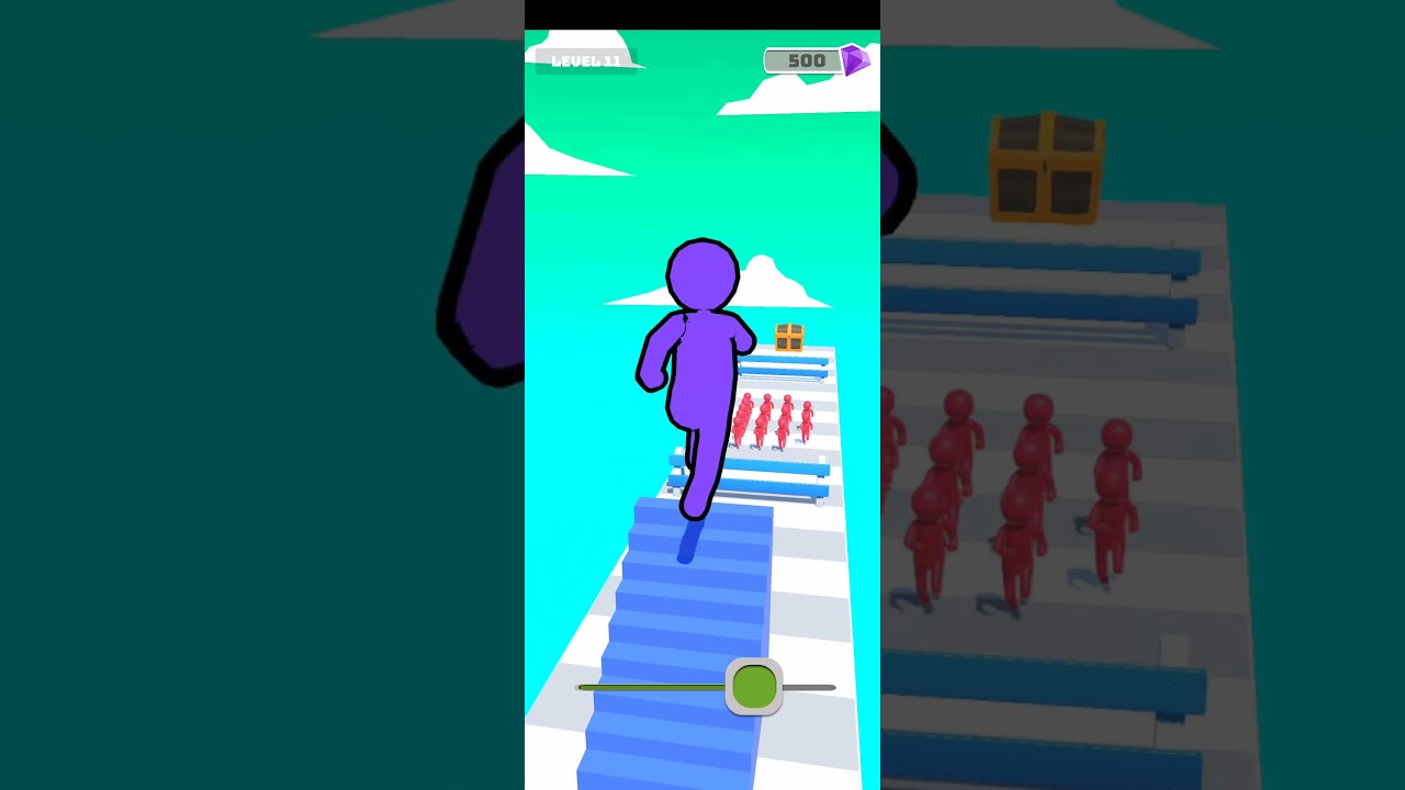 Scale Man Rush Max Level Gameplay Level 11