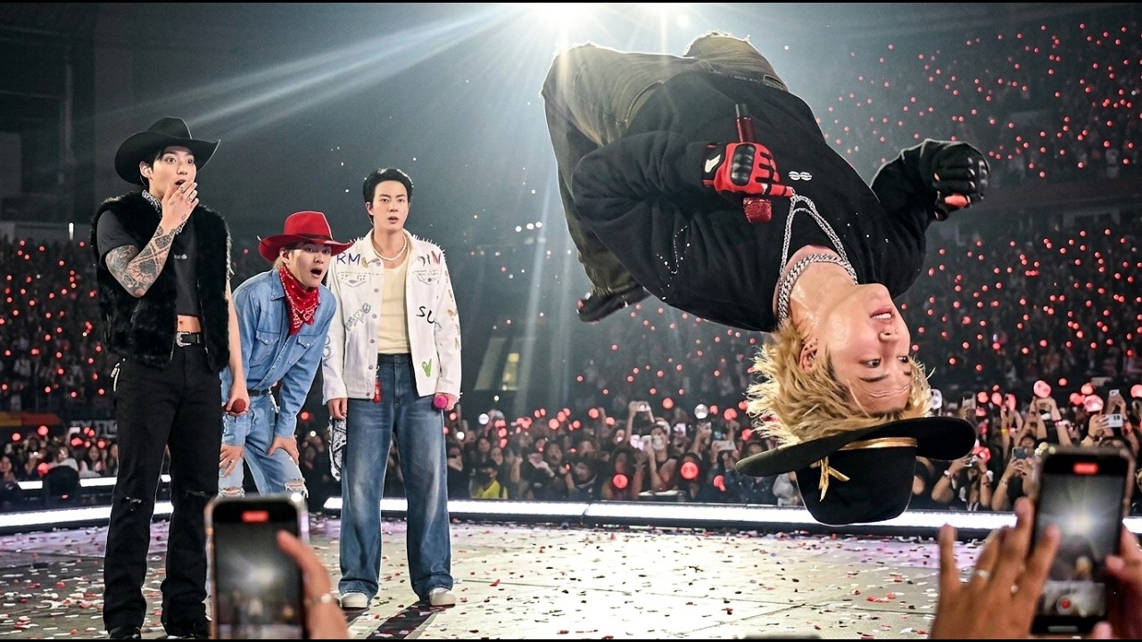 Jimin Just Did His Iconic Flip in Mexico — And the Camera Missed